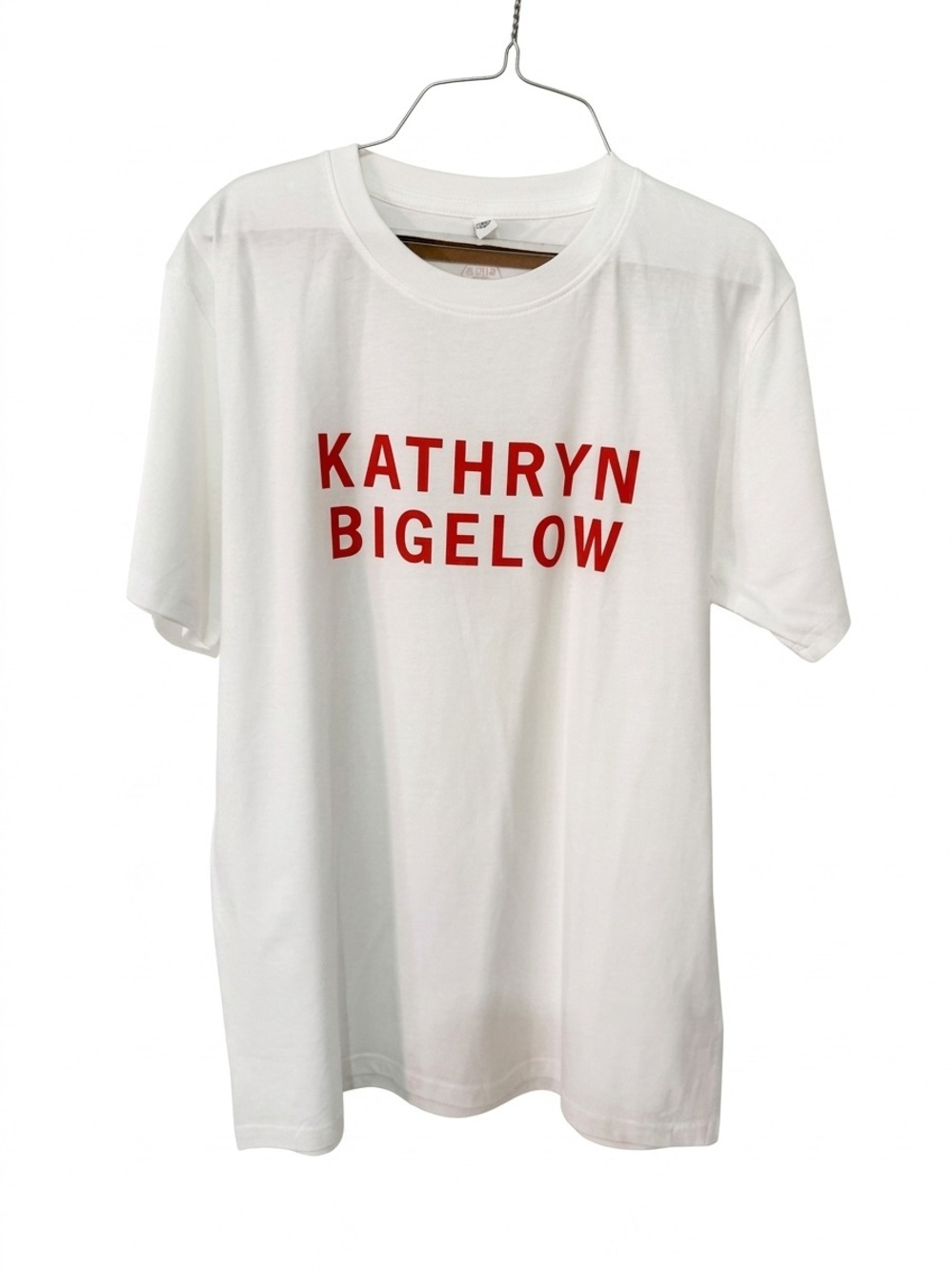 Girls on Tops Kathryn Bigelow Graphic Tee White Red Size Large